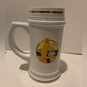 Las Vegas Beer Stein Souvenir Welcome to Fabulous Las Vegas Mug